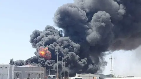 Industrial site strike
